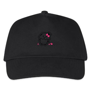 Muffin - Kinder Basecap - Schwarz - Vorne