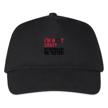im not crazy - Kinder Basecap - Schwarz - Vorne
