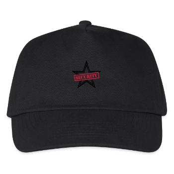 Security Stamp Design - Kinder Basecap - Schwarz - Vorne