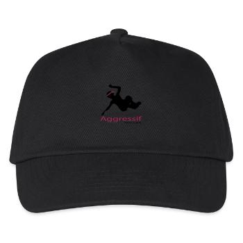 Roller Agressif - Casquette de baseball Enfant - noir - Devant
