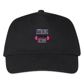 Strong - Kids’ Baseball Cap - black - Front