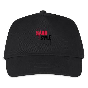 Hardstyle - Kinder Basecap - Schwarz - Vorne