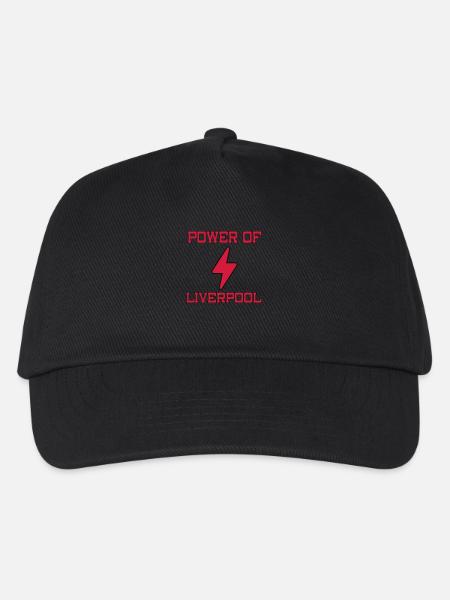 Power of LIVERPOOL - Kids’ Baseball Cap - black