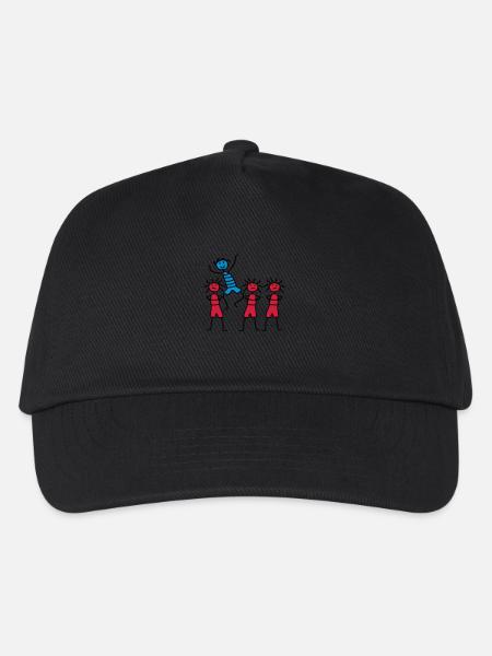 Être différent heureux Funny Boy - Casquette de baseball Enfant - noir
