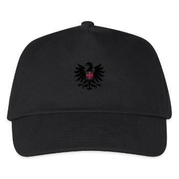 Adler Templer Kreuz - Kids’ Baseball Cap - black - Front
