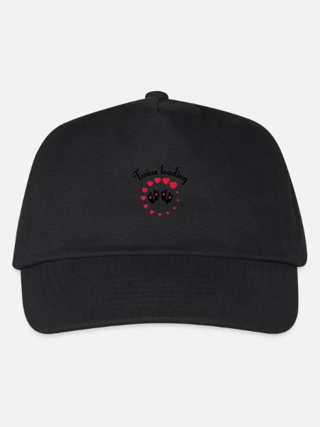 Twins loading - Kinder Basecap - Schwarz