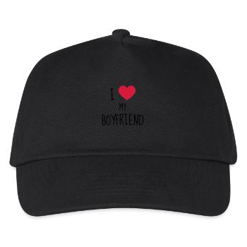 Love Girlfriend Boyfriend Liebe Amour Wedding - Kids’ Baseball Cap - black - Front