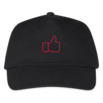 I like - Kids’ Baseball Cap - black - Front