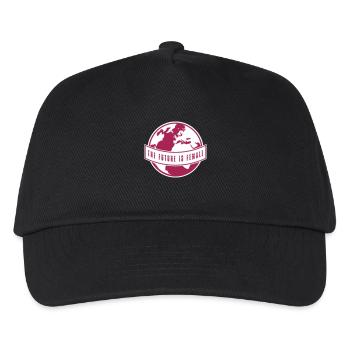 Earth Pink Female - Kids’ Baseball Cap - black - Front
