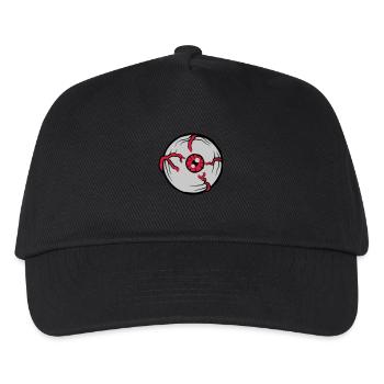 Big Crazy Horror Eye - Kids’ Baseball Cap - black - Front