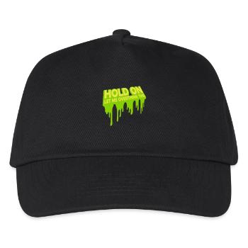 Let me overthink this - Kinder Basecap - Schwarz - Vorne