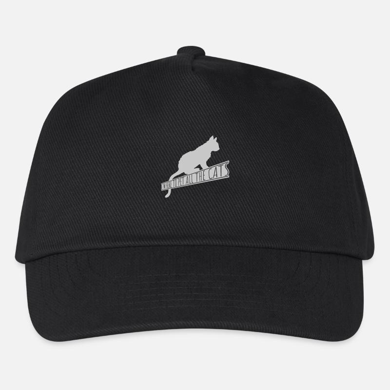 Pet All The Cats - Kinder Basecap - Schwarz