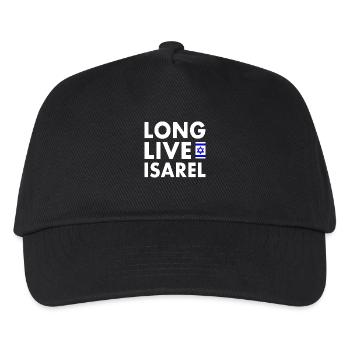 Long live israel - Kids’ Baseball Cap - black - Front
