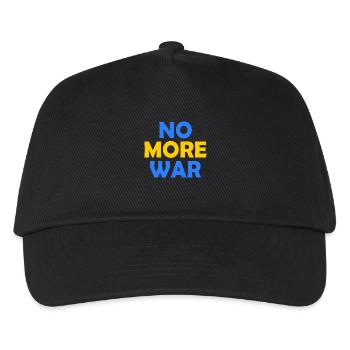 No more war - Kids’ Baseball Cap - black - Front
