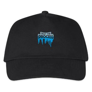 faire confiance au processus Devis - Casquette de baseball Enfant - noir - Devant