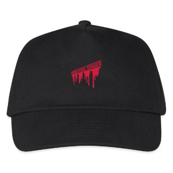 avertissement citation officielle d’adolescent - Casquette de baseball Enfant - noir - Devant