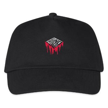 trust no one quote - Kids’ Baseball Cap - black - Front