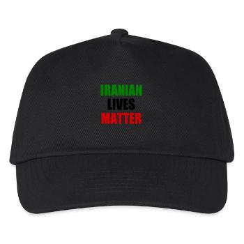Iranian lives matter - Kids’ Baseball Cap - black - Front