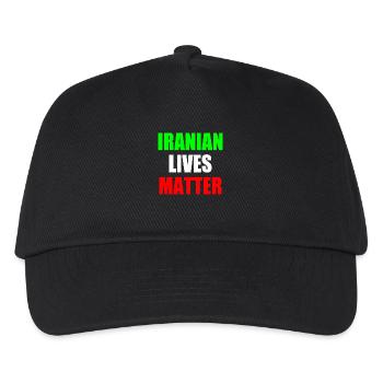 Iranian lives matter - Kids’ Baseball Cap - black - Front