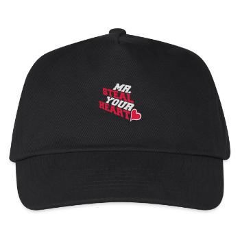 mr steal your heart - Kids’ Baseball Cap - black - Front