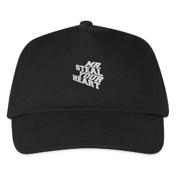 mr steal your heart - Kids’ Baseball Cap - black - Front