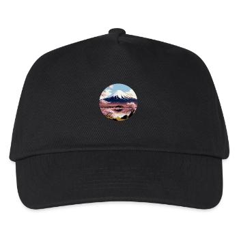 Fuji - Kinder Basecap - Schwarz - Vorne