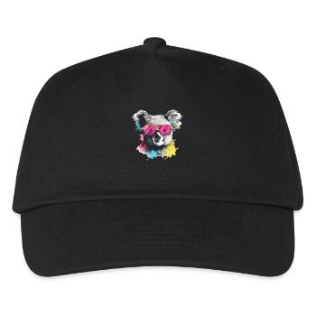 Foo der Koala - Kinder Basecap - Schwarz - Vorne