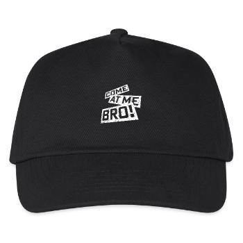 Come At Me Bro Funny Meme Culture Humor Saying - Kids’ Baseball Cap - black - Front