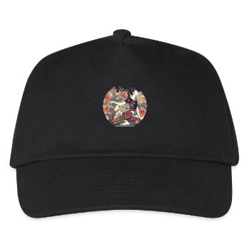 Zen Yoga Pilates - Kinder Basecap - Schwarz - Vorne