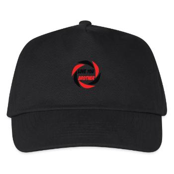 LOVE YOU BROTHER - Kids’ Baseball Cap - black - Front