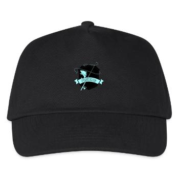 Fishing Coat of Arms - Kids’ Baseball Cap - black - Front