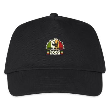 2005 Vintage Geburtstag Legende Geschenk - Kinder Basecap - Schwarz - Vorne