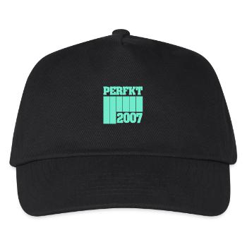 2007 - Kids’ Baseball Cap - black - Front