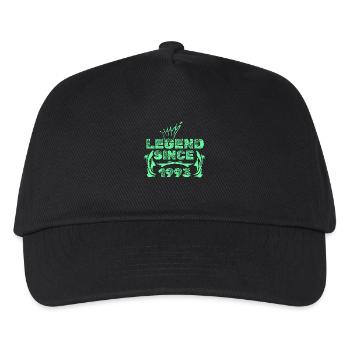 Geschenkidee 1993 - Kinder Basecap - Schwarz - Vorne