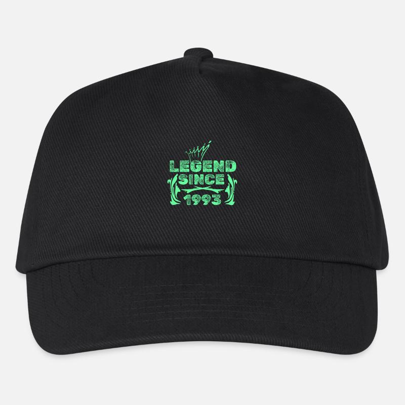 Geschenkidee 1993 - Kinder Basecap - Schwarz