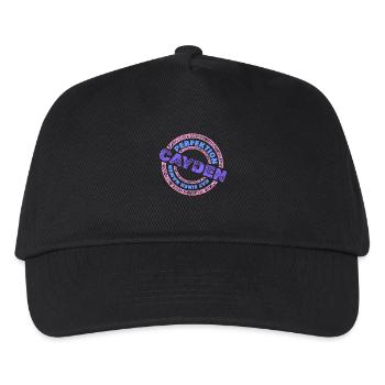 Cayden - Kinder Basecap - Schwarz - Vorne