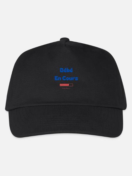 bébé en cours - Casquette de baseball Enfant - noir