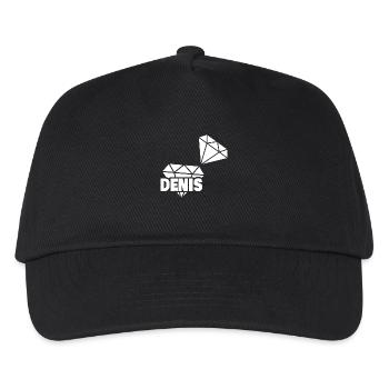 Denis - Kinder Basecap - Schwarz - Vorne