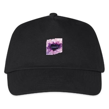Formule magique Abracadabra en améthyste mystique - Casquette de baseball Enfant - noir - Devant