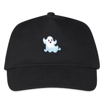 Fantôme fantôme dessin animé - Casquette de baseball Enfant - noir - Devant
