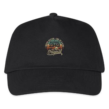 Retro November - November 1949 Geburtstagsgeschenk - Kinder Basecap - Schwarz - Vorne