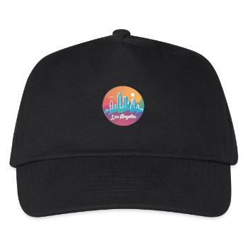 Los Angeles Kalifornien USA - Kinder Basecap - Schwarz - Vorne