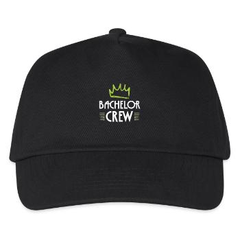 Bachelor Crew - Kinder Basecap - Schwarz - Vorne