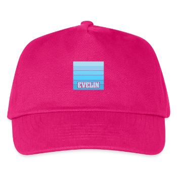 Evelin as a woman's name - Kids’ Baseball Cap - fuchsia - Front