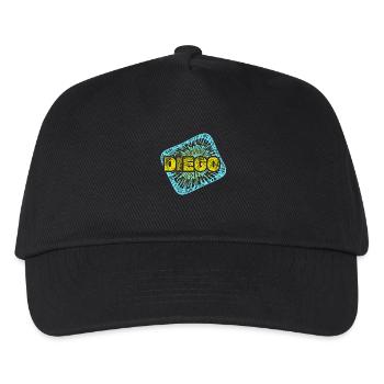 Diego as leisure time - Kids’ Baseball Cap - black - Front