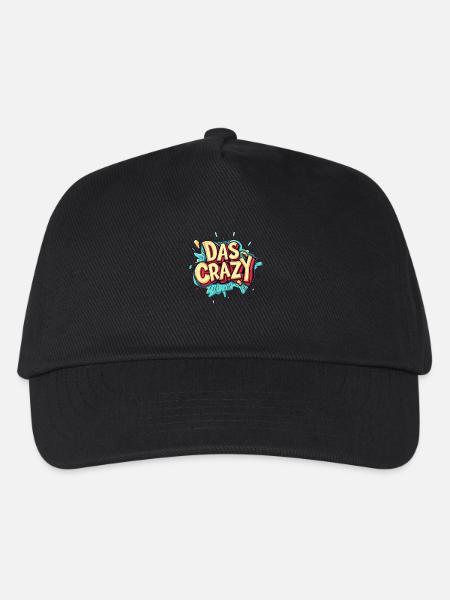 das crazy - Kinder Basecap - Schwarz