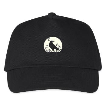 Follow Dreams Face Nightmares Raven - Kids’ Baseball Cap - black - Front