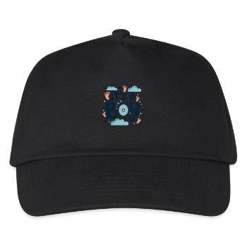Welcome Little Boy - It's a Boy - Kids’ Baseball Cap - black - Front
