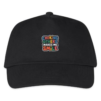 Rolling with technology and humor - Kids’ Baseball Cap - black - Front
