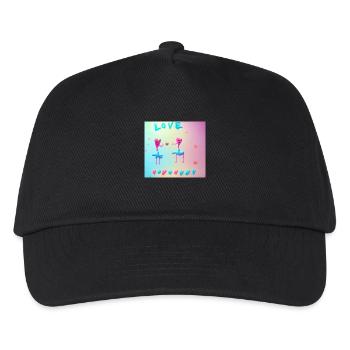 Autistic Art – Love - Kids’ Baseball Cap - black - Front